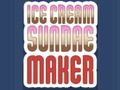Játék Fagylalt sundae készítő online