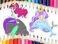 Játék Mermaid kifestőkönyv online Játék Mermaid kifestőkönyv online