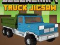 Játék Blockcraft teherautó kirakós  online