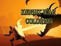 Játék Knight War színezés  online
