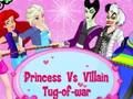 Játék Princess vs. Gazemberek kötélhúzás  online