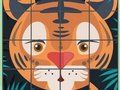Játék Puzzle forgatja az állatokat online