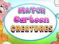 Játék Match rajzfilm lények online