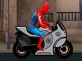 Játék Pókember egy motorkerékpáron  online