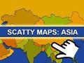 Játék Scatty Maps: Ázsia  online