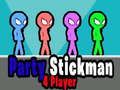 Játék Party Stickman 4 játékos  online