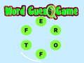 Játék Word Guess játék  online