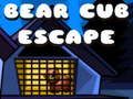Játék Bear Cub menekülés online