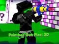Játék Paintball pisztoly pixel 3d online