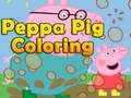 Játék Peppa malac színező  online