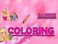 Játék Barbie színezés  online