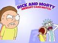 Játék Rick és Morty memóriakártya mérkőzés  online