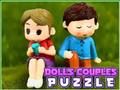 Játék Babák párok puzzle  online