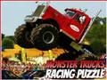 Játék Monster Trucks Racing Puzzle online