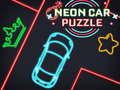 Játék Neon autós puzzle  online