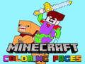 Játék Minecraft színező oldalak  online