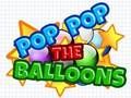 Játék Pop Pop Pop the Balloons  online