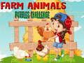Játék Farm Animals Puzzle Challenge  online