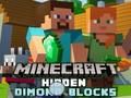 Játék Minecraft rejtett gyémánt blokkok  online