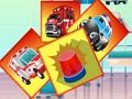 Játék Emergency Trucks memória  online