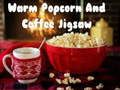 Játék Meleg Popcorn és Kávé Jigsaw  online