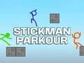 Játék Stickman parkour online