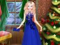 Játék Elsa Frozen karácsonyi ruha  online