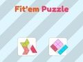Játék Fit'em puzzle online