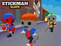 Játék Stickman lejtő  online