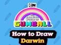 Játék Gumball csodálatos világa Hogyan rajzoljunk Darwint  online