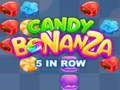 Játék Candy Bonanza 5. a sorban  online