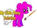 Játék My Little Pony színezés  online