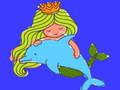Játék Mermaid kifestőkönyv  online