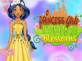 Játék Princess Girls tavaszi virágok  online