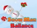 Játék Snow Man egyensúly  online