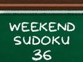 Játék Hétvégi Sudoku 36  online