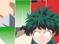 Játék Hero Academia Boku Anime Manga zongora csempe játékok  online