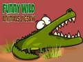 Játék Vicces Wild Animals Jigsaw  online