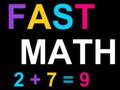 Játék Gyors matematika  online