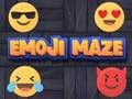 Játék Emoji labirintus  online