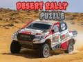 Játék Sivatagi Rally Puzzle  online