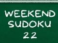 Játék Hétvégi Sudoku 22  online