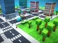 Játék Pixel City Runner 3D online