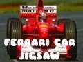 Játék Ferrari autós kirakós  online