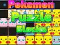 Játék Pokémon puzzle blokkok  online