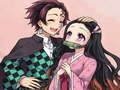 Játék Nezuko Jigsaw puzzle online