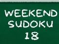 Játék Hétvégi Sudoku 18  online