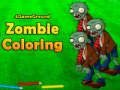 Játék 4GameGround Zombie színezés  online