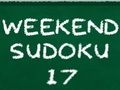 Játék Hétvégi Sudoku 17  online