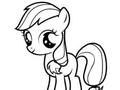 Játék My Little Pony színező gyerekeknek  online